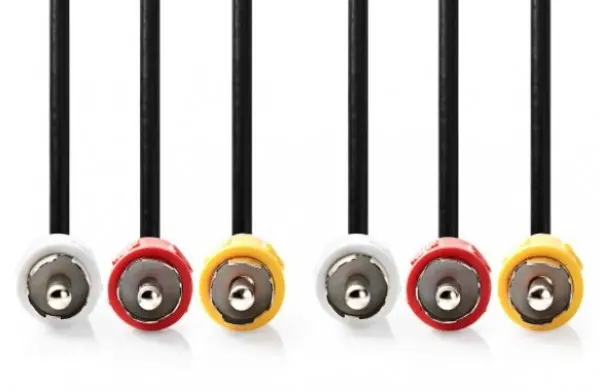 CVGP24300BK50 Kabl 3xRCA muski - 3xRCA muski 5m