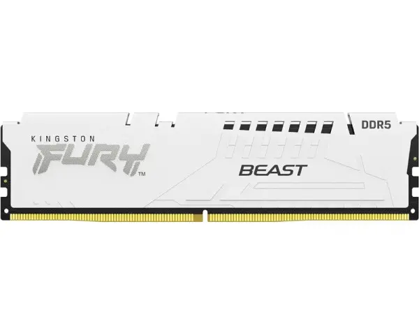 KINGSTON DIMM DDR5 32GB (2x16GB kit) 6800MTs KF568C34BWEK2-32 FURY Beast White EXPO 