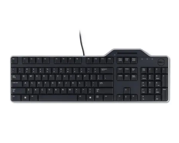 DELL OEM KB813 Smartcard USB US tastatura crna 