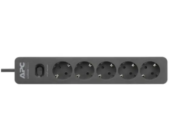 APC Essential SurgeArrest 5 Outlet Black 230V Germany' ( 'PME5B-GR' ) 