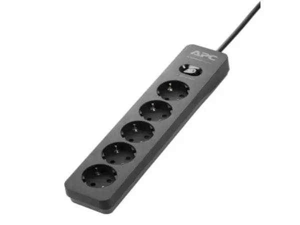 APC Essential SurgeArrest 5 Outlet Black 230V Germany' ( 'PME5B-GR' ) 