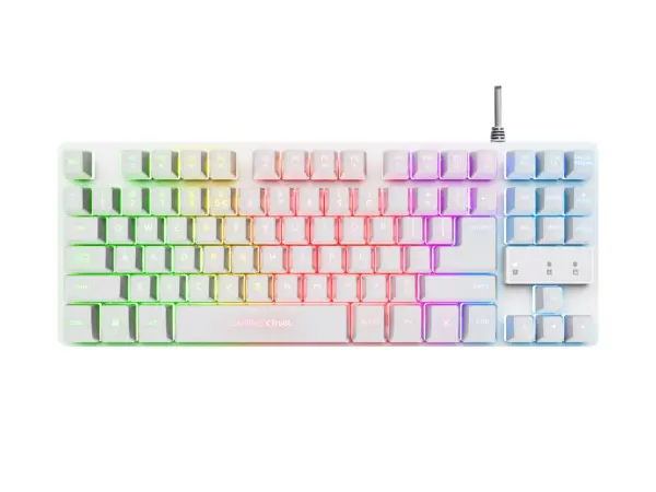 Tastatura TRUST GXT833 THADO žičnaRGBgamingbela' ( '24737' ) 