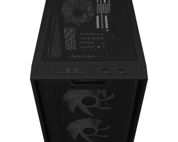 ASUS A21 PLUS TG ARGB micro-ATX kućište crno 