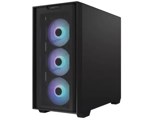 ASUS A21 PLUS TG ARGB micro-ATX kućište crno 