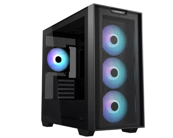 ASUS A21 PLUS TG ARGB micro-ATX kućište crno 