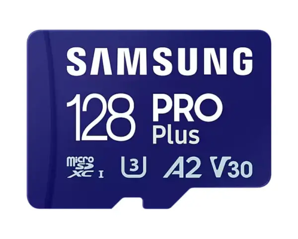 SAMSUNG Memorijska kartica PRO PLUS MicroSDXC 128GB U3 Blue + SDXC Adapter MB-MD128SB 