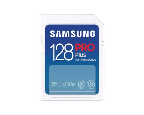SAMSUNG Memorijska kartica PRO Plus Full Size SDXC 128GB U3 + Card Reader MB-SD128SB 