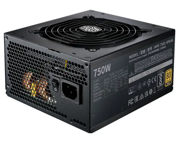 COOLER MASTER MWE Gold V2 750W napajanje (MPE-7501-AFAAG-3EU) 5Y 