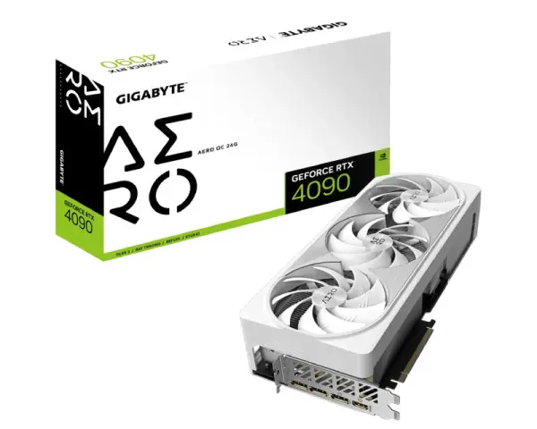 GIGABYTE nVidia GeForce RTX 4090 24GB 384bit GV-N4090AERO OC-24GD grafička karta