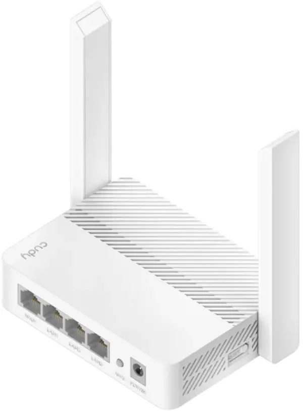 Cudy WR300 N300 Wi-Fi Router, Chipset MediaTek, router/AP/ Repeater/WISP 4xLAN, 2x5dBi