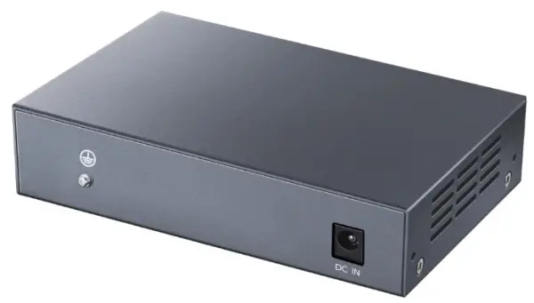Cudy HS105 5-Port 2.5G Unmanaged Metal Switch za NAS zahteve koji zahtevaju intenzivnu propusnost