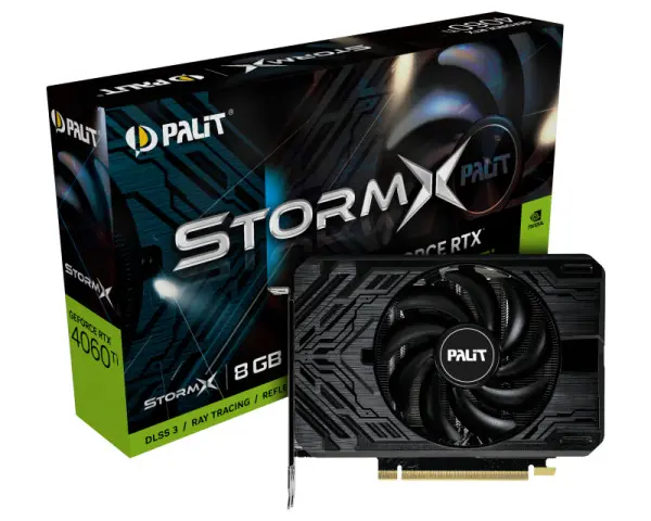 PALIT RTX4060Ti StormX 8GB GDDR6 128bit 3-DP HDMI (NE6406T019P1-1060F) grafička karta