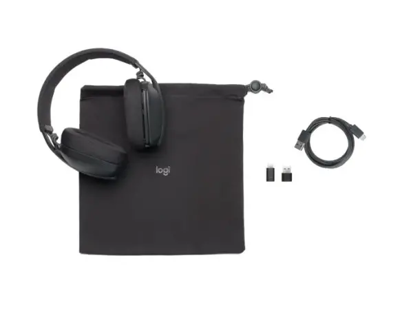 Logitech Zone Vibe Wireless MS Headset - Graphite