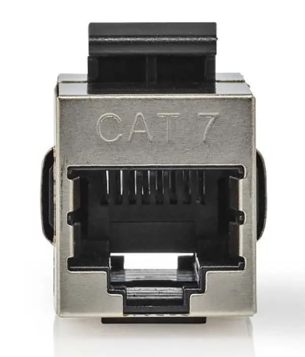 CCGB89015ME CAT6a / CAT7, Shielded, RJ45 Female, Straight, Metal 1KOM