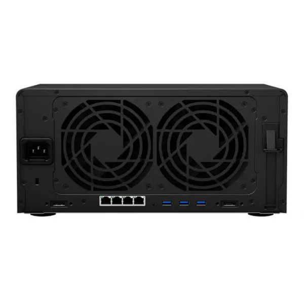 Synology DiskStation DS1821+, Tower, 8-Bay 3.5 SATA HDDSSD, 2 x M.2 2280 NVMe SSD, CPU AMD Ryzen Quad-core 2.2 GHz, 4 GB DDR4 ECC SODIMM, 4