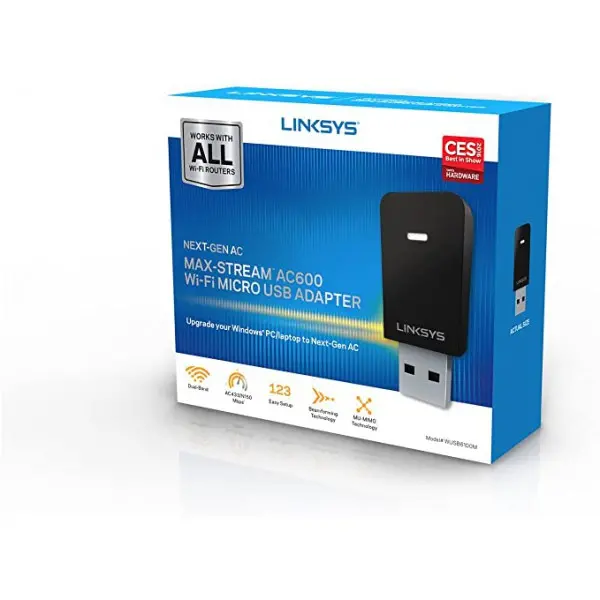 Wireless USB mrežna kartica Linksys WUSB6100M-EU AC600