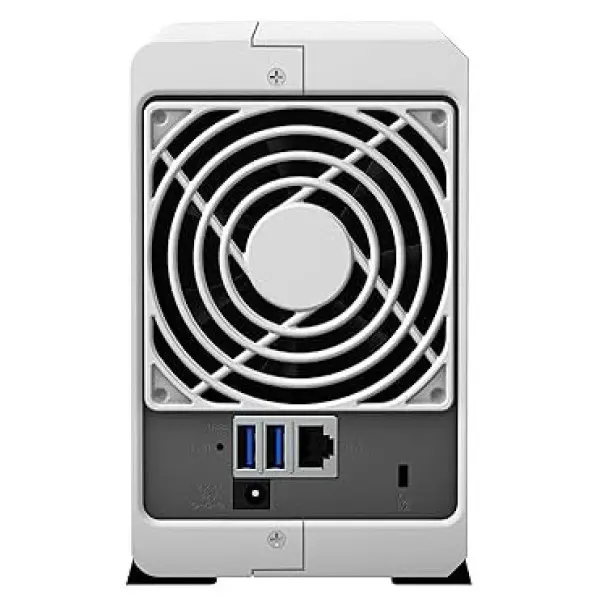 Synology DS223j, Tower, 2-bays 3.5 SATA HDDSSD, CPU 4-core 1.7 GHz; 1 GB DDR4 non-ECC; 1 x RJ-45 1GbE LAN Port; 2 x USB 3.2 Gen1; ; 0.88 kg