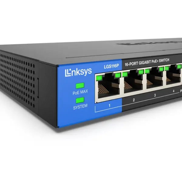 LINKSYS LGS116P-EU