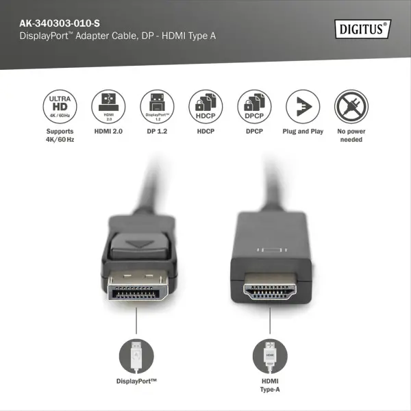 DIGITUS AK-340303-010-S