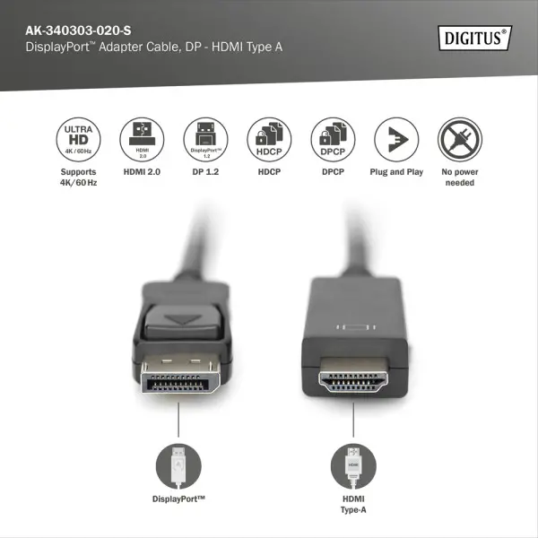 DIGITUS AK-340303-020-S