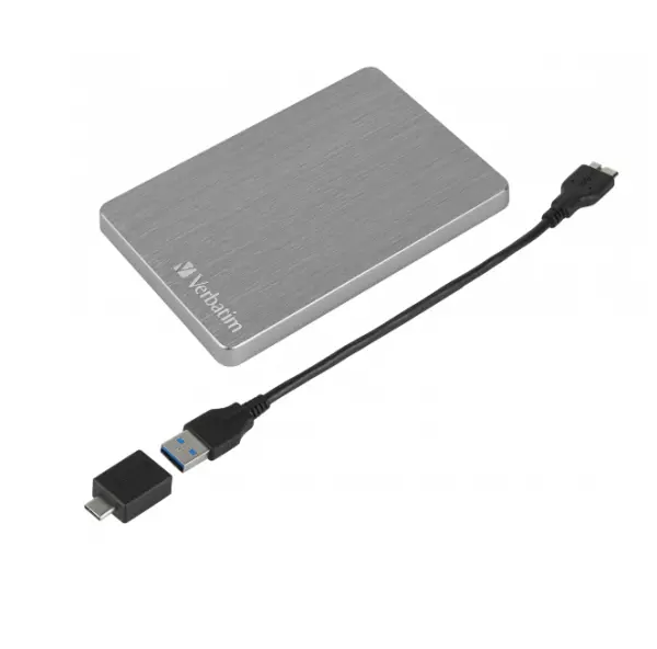 HDD E2.5'' Verbatim 2TB USB 3.2 StorenGo 53665, Space grey