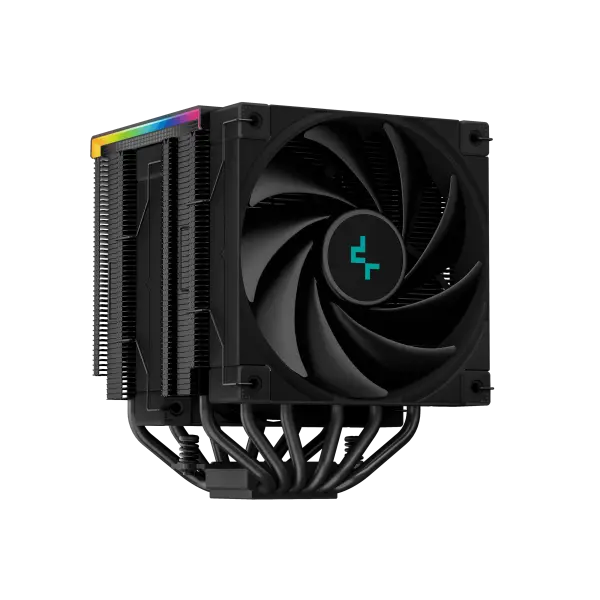 DeepCool AK620 Digital 6xHeat Pipe, Real-Time CPU Screen, 260W 2x120mm 1850rpm 69CFM Black Intel/AMD