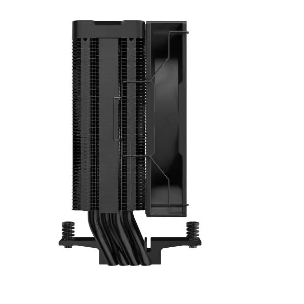 DeepCool AG400 DIGITAL ARGB 4xHeat Pipe, Real-TimeCPU Screen, 220W 120mm 2100rpm 76CFM, BK Intel/AMD
