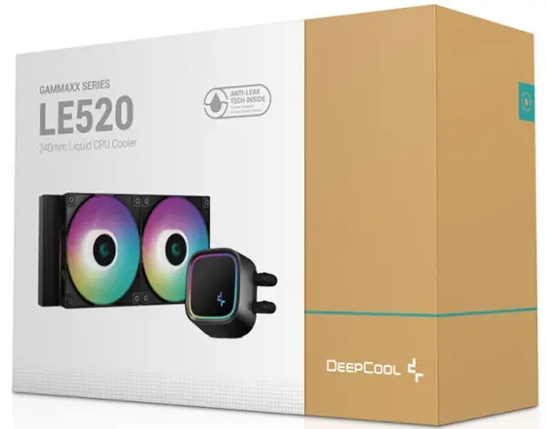 DeepCool LE520 ARGB vodeno hladjenje, Fans 500~2250rpm, 240mm, Intel/AMD