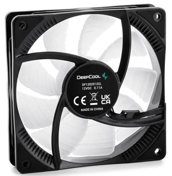 DeepCool RF120 (3in1) 120x120x25mm Hydro Bearing ventilator, 500-1500rpm, 27dBa, 56CFM, 4-pin