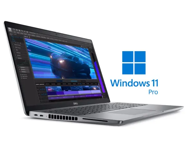 DELL DELL Precision M3591 15.6 inch FHD 400 nits Core Ultra 7 155H 16GB 512GB SSD RTX 1000 6GB Backlit SC Win11Pro 3yr ProSupport laptop 