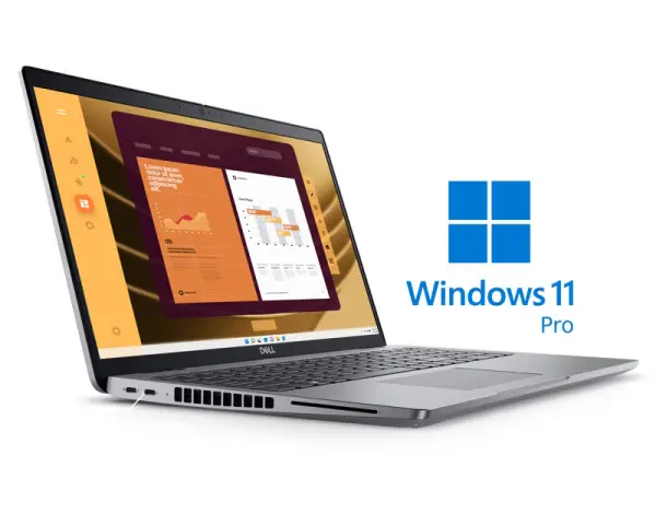 DELL Latitude 5550 15.6 inch FHD Core Ultra 7 165U 16GB 512GB SSD Backlit FP SC Win11Pro 3yr ProSupport 