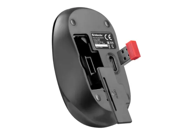 Miš Wireless Defender MM-285, crna