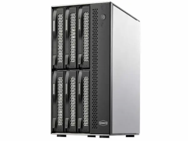 NAS TerraMaster 6 bay Intel Celeron N5095 4C up to 2.9 Ghz4GB DDR4120W2x RJ-45 2.5GbE LAN' ( 'T6-423' ) 