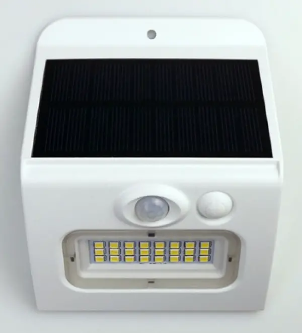 M701096 3W LED lampa spoljna solarna sa IR senzorom IP65 6500K bela sa prekidačem