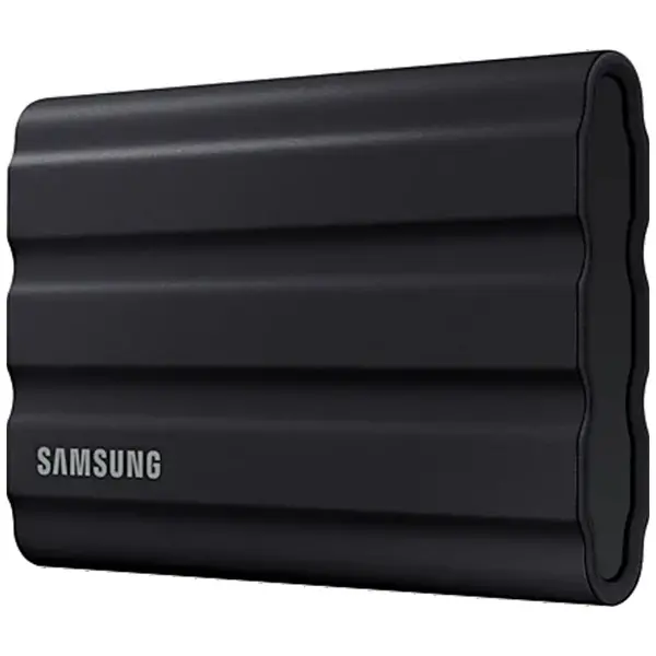 SAMSUNG T7 Shield Ext SSD 2000 GB USB-C black 10501000 MBs 3 yrs, included USB Type C-to-C and Type C-to-A cables, Rugged storage featuring