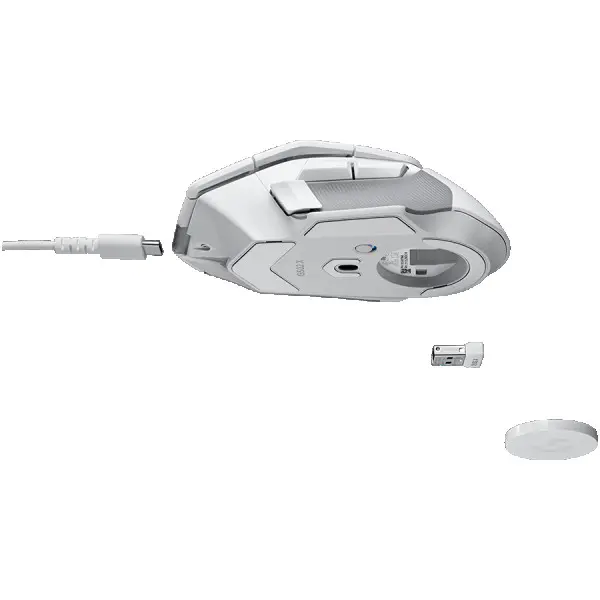LOGITECH G502 X LIGHTSPEED Wireless Gaming Mouse - WHITECORE - EWR2 ( 910-006190 )