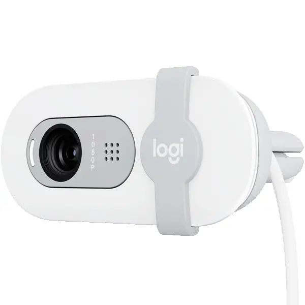 Logitech Brio 100 Full HD Webcam - Off-White - USB