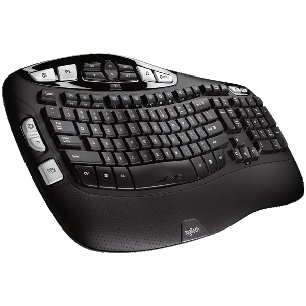 LOGITECH Wave Bluetooth ergonomic keyboard - GRAPHITE - US INTL ( 920-012304 ) 