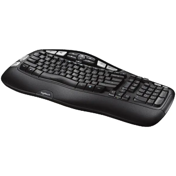LOGITECH Wave Bluetooth ergonomic keyboard - GRAPHITE - US INTL ( 920-012304 ) 