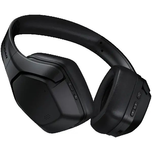 Cougar I SPETTRO I Headset I Wireless + Wired  Bluetooth + 3.5mm  40mm Hi-Res Titanium Drivers  Active Noise Cancellation  Black ( CGR-SPET