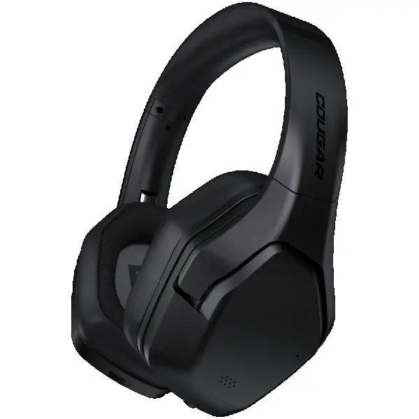 Cougar I SPETTRO I Headset I Wireless + Wired  Bluetooth + 3.5mm  40mm Hi-Res Titanium Drivers  Active Noise Cancellation  Black ( CGR-SPET