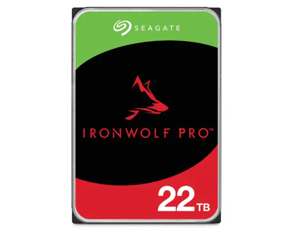 SEAGATE 22TB 3.5'' SATA III 256MB 7200rpm ST22000NT001 IronWolf Pro hard disk
