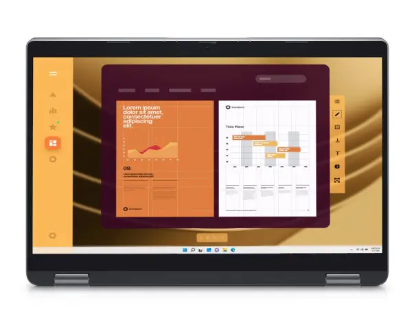 DELL Latitude 5350 2-u-1 13.3 inch FHD 300nits Touch i5-1335U 16GB 256GB SSD Intel Iris Xe Backlit FP Win11Pro 3yr NBD 