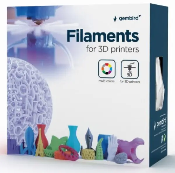 3DP-ABS1.75-01-TR ABS Filament za 3D stampac 1.75mm, kotur1KG Transparent