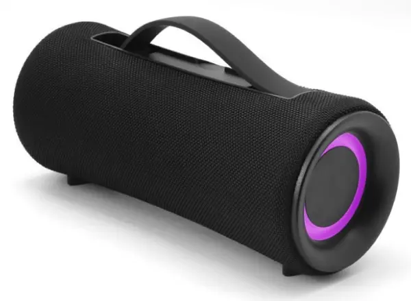 SPK-BT-LED-04 Gembird Portable Bluetooth LED TWS Boombox speaker 10W, FM, USB, microSD