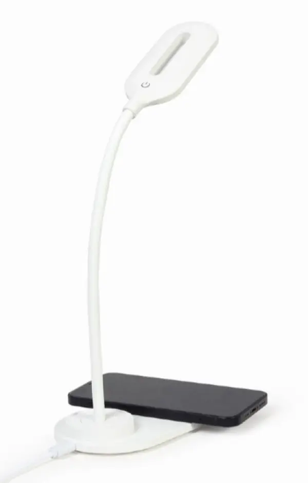 TA-WPC10-LED-01-W Gembird LED Stona lampa + QI bezicni punjac max10W White