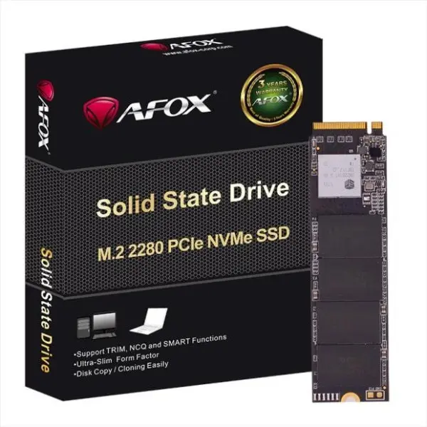 AFOX SSD M.2 2280  Nvme PCI-E 3.0 256GB (ME300-256GB)
