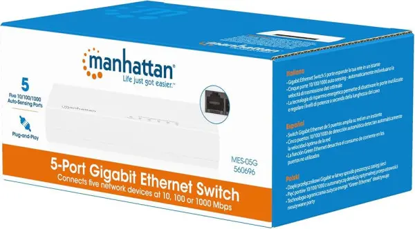 LAN switch Manhattan 560696 101001000 5port