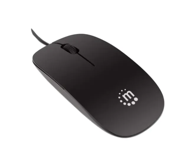Miš USB Manhattan Silhouette 177658, black