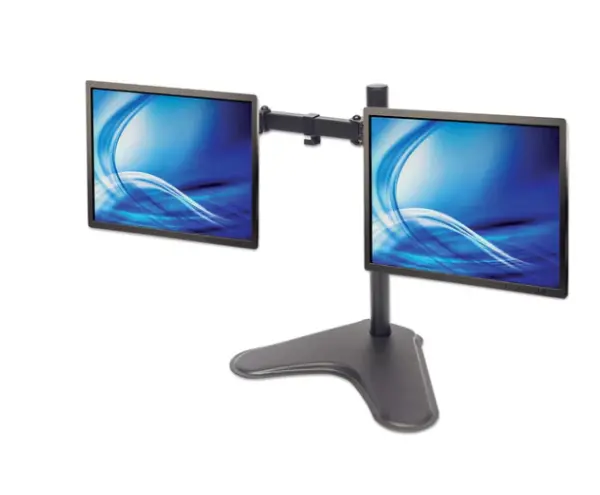 Stoni nosač za dva monitora Manhattan 461559 13''-32''